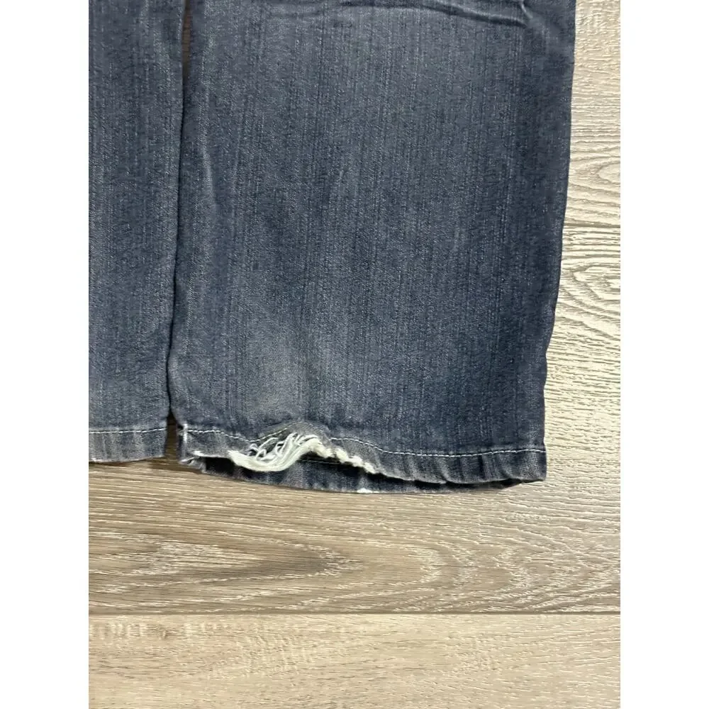 Pacific Blue Washed Baggy Jeans Y2K Streetwear Skater Retro - Men’s 36x30